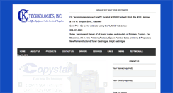 Desktop Screenshot of cktechinc.com